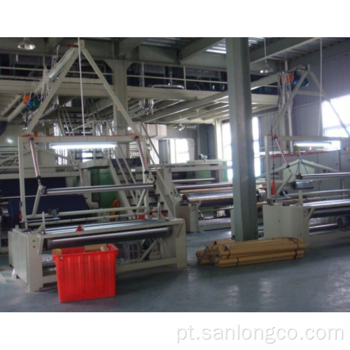 Máquina para fabricar tecido não tecido de composto spunbond PP